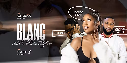 BLANC HOLIDAY ALL WHITE AFFAIR