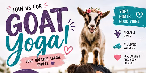 Goat Yoga @ DK Farms & Gardens