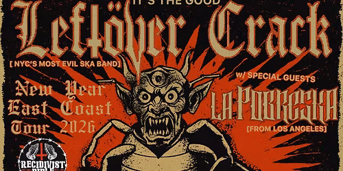 Left\u00f6ver Crack with La Pobreska in Melbourne FL