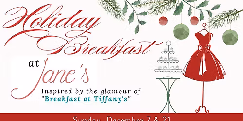 Holiday Breakfast Tea at Jane's