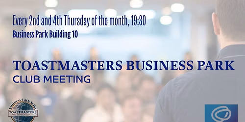 Toastmasters Business Park | Club Meeting