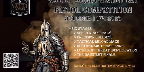 Vault Arms Gauntlet Pistol Competition