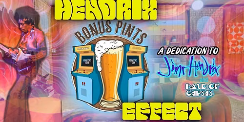 "Hendrix Effect" live @ Bonus Pints (concert series)