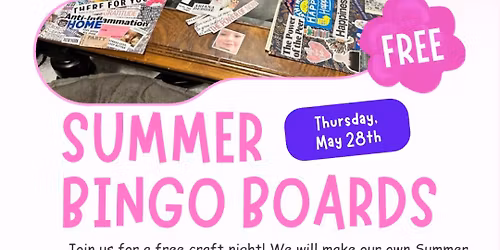 Summer Bingo Boards