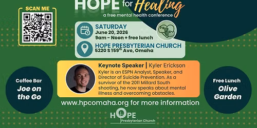 Hope for Healing | a free mental health conference