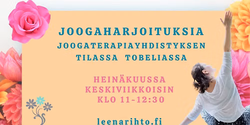 Joogaharjoituksia Tobeliassa