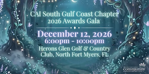 Annual Awards Gala: Enchanted Forest