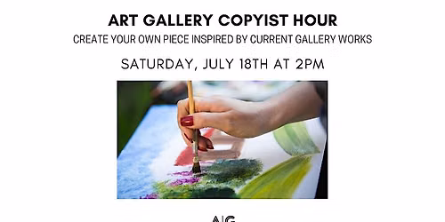 Art Gallery Copyist Hour