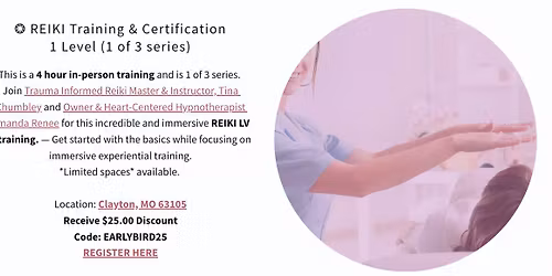 Reiki Level One Class