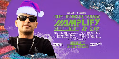 SUB180 Christmas Party | Ft Amplify