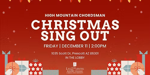 High Mountain Chordsman Christmas Sing Out