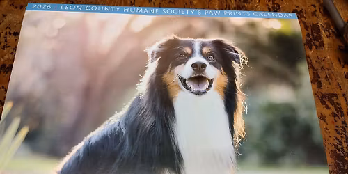 2026 Leon County Humane Society CALENDAR Signing