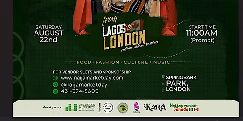 Naija Market Day - From Lagos To London
