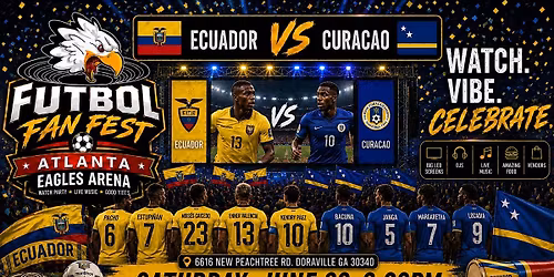 Futbol Fan Fest - Ecuador vs Cura\u00e7ao