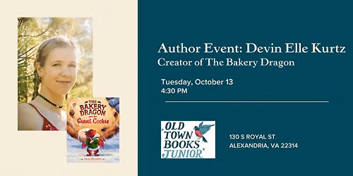 Author Event with Devin Elle Kurtz, creator of The Bakery Dragon