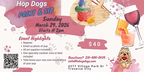 Paint Your Pup and Sip