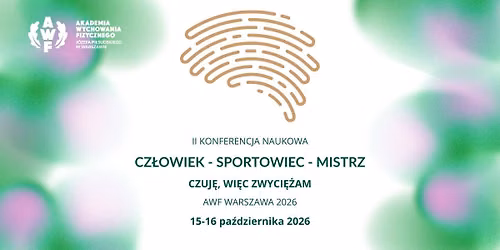 CZ\u0141OWIEK - SPORTOWIEC - MISTRZ. Czuj\u0119, wi\u0119c zwyci\u0119\u017cam