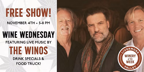 FREE SHOW: Wine Wednesday with The Winos