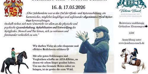 Reitkurs mit Victoria Haack