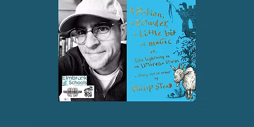 Philip Stead, author of A POTION, A POWDER, A LITTLE BIT OF MAGIC