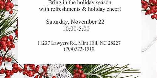 Christmas Open House!!