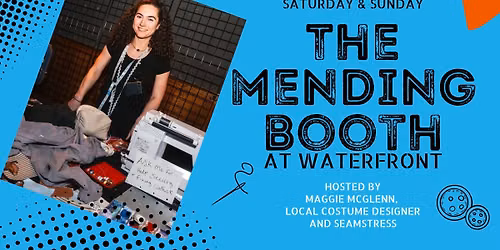 The Mending Booth at Marquette Waterfront Festival