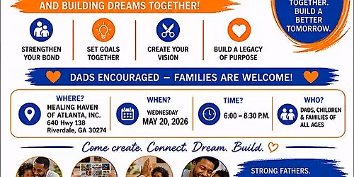 HEALING HAVEN OF ATLANTA Presents: Daddy & Me Vision Board Night