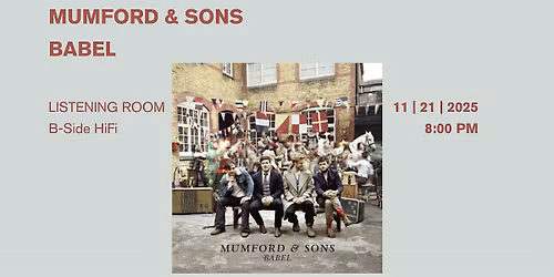 Mumford & Sons: Babel