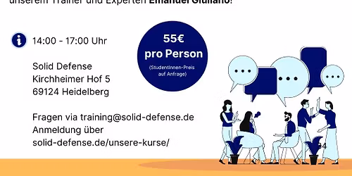 Workshop Special: Deeskalation