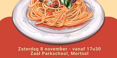 Spaghetti-avond tvv KOM OP TEGEN KANKER