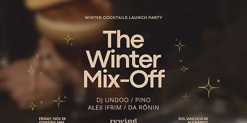 The Winter Mix-Off @ Rewind Bucharest