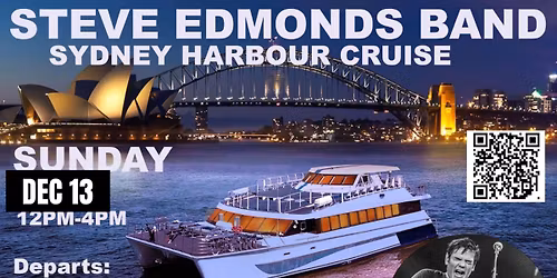 Steve Edmonds Band Christmas Sydney Harbour Cruise