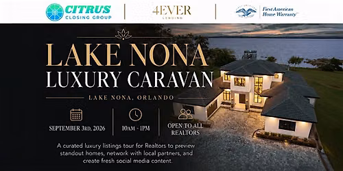 Lake Nona Luxury Caravan