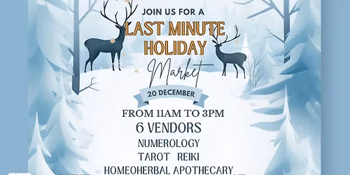 Last Minute Holiday Market