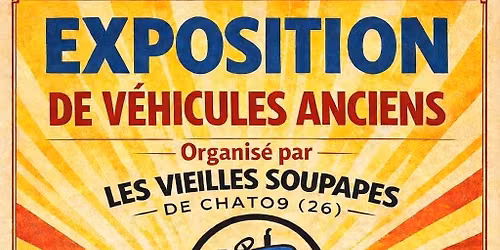 Manifestation de v\u00e9hicules anciens 