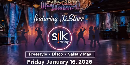 Save the Date Fri 1\/16\/26-Decades of Dance w\/J.i.Starr El Boricua de New York