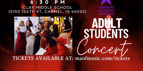 Adult Students Concert