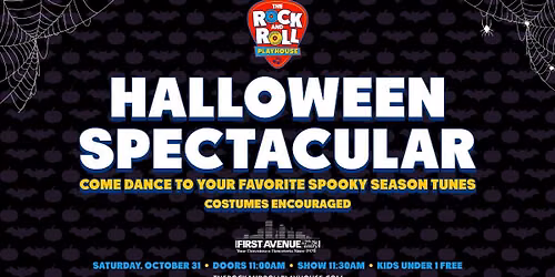 The Rock and Roll Playhouse presents Halloween Spectacular for Kids