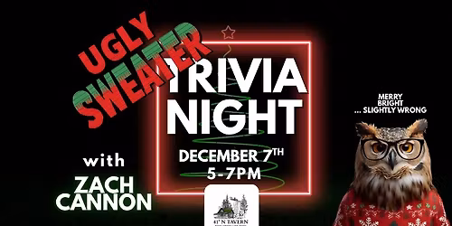 Ugly Sweater Trivia Night @ 41\u02daN Tavern