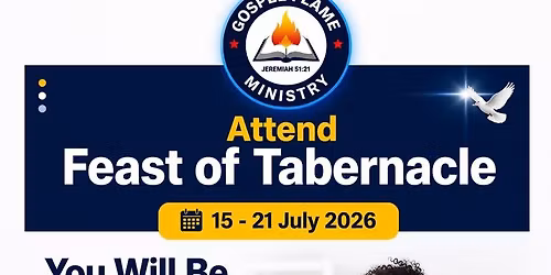 Feast of Tabernacle 2026