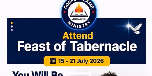 Feast of Tabernacle 2026