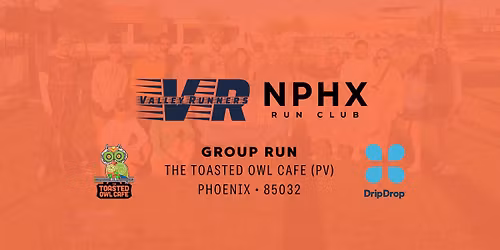 Valley Runner and NPHX Group Run at Toasted Owl (PV)