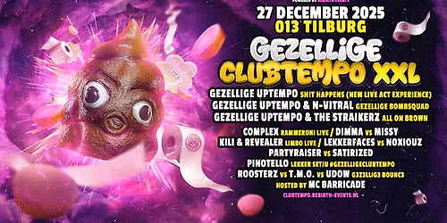 Gezellige Clubtempo XXL | Powered by REBiRTH Events