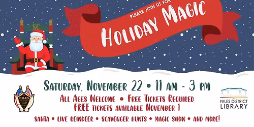 Holiday Magic at Niles District Library & Niles History Center