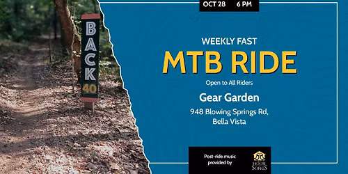 FAST Wed Night Group Ride @ The Gear Garden
