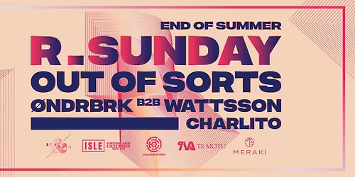 R-Sunday - End Of Summer