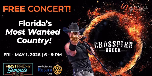 First Friday Concert featuring Crossfire Creek