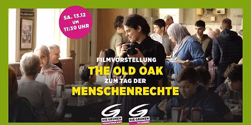 Filmevorstellung & Weltcafe'- THE OLD OAK- Gratis Eintritt