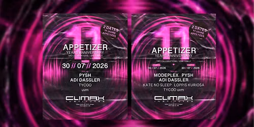 APPETIZER - 11 YEARS ANNIVERSARY (PART2)