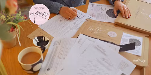 Modern Calligraphy Workshop at Lytham Hall